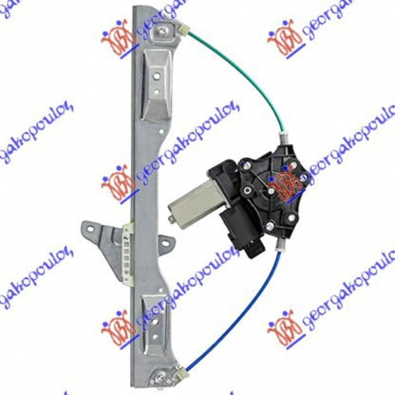 Macara Geam Fata Electrica - Opel Corsa E 2015 , 5140116