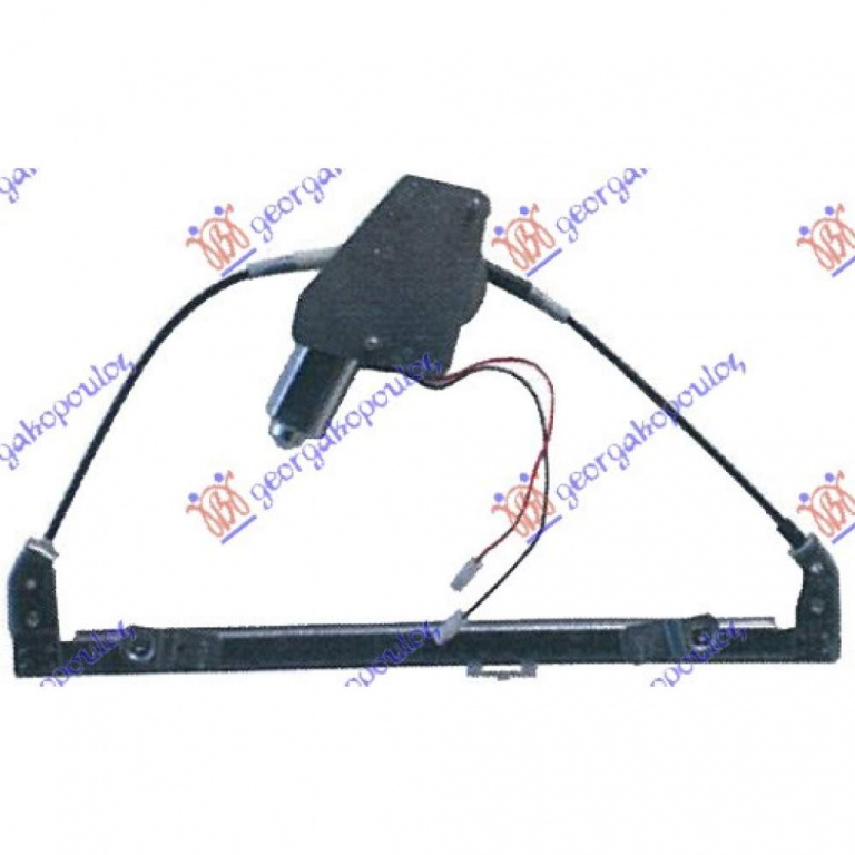 Macara Geam Fata Electrica - Renault Clio 2001 , 7700842247