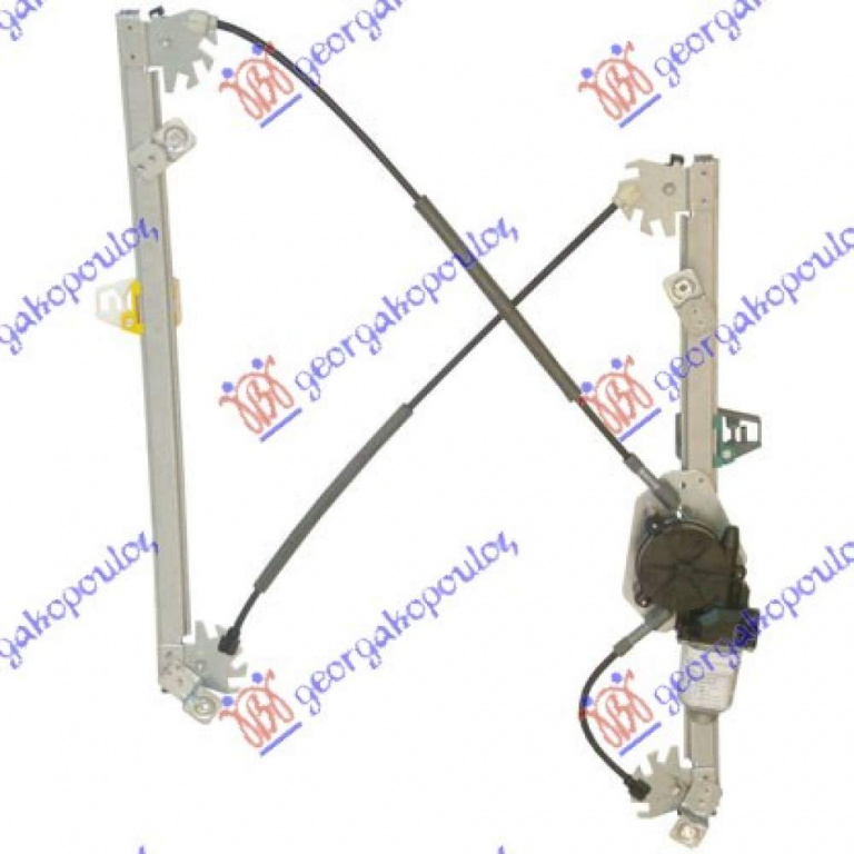 Macara Geam Fata Electrica - Renault Megane Sdn-H/B-L/B 2005 , 8200325135