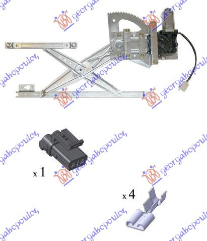 Macara Geam Fata Electrica - Rover 4001996 1997 , Cuh102460