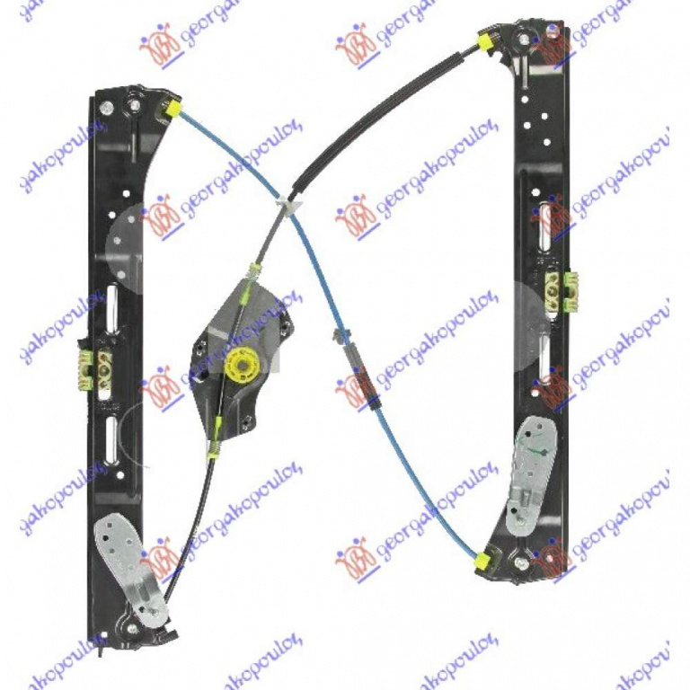 Macara Geam Fata Electrica - Seat Alhambra 2010 , 7n0837462