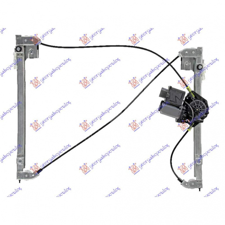 Macara Geam Fata Electrica - Seat Arosa 2000 , 6x0837461a