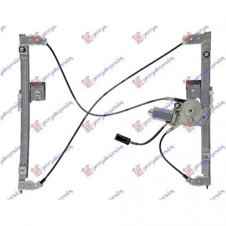 Macara Geam Fata Electrica - Seat Ibiza 1999 , 6k4837401p