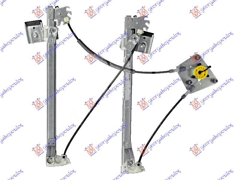 Macara Geam Fata Electrica - Seat Ibiza 2008 , 6j4837461