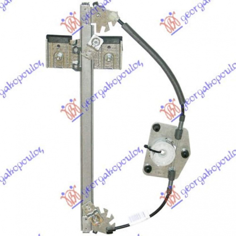 Macara Geam Fata Electrica - Skoda Fabia 2007 , 5j4837461