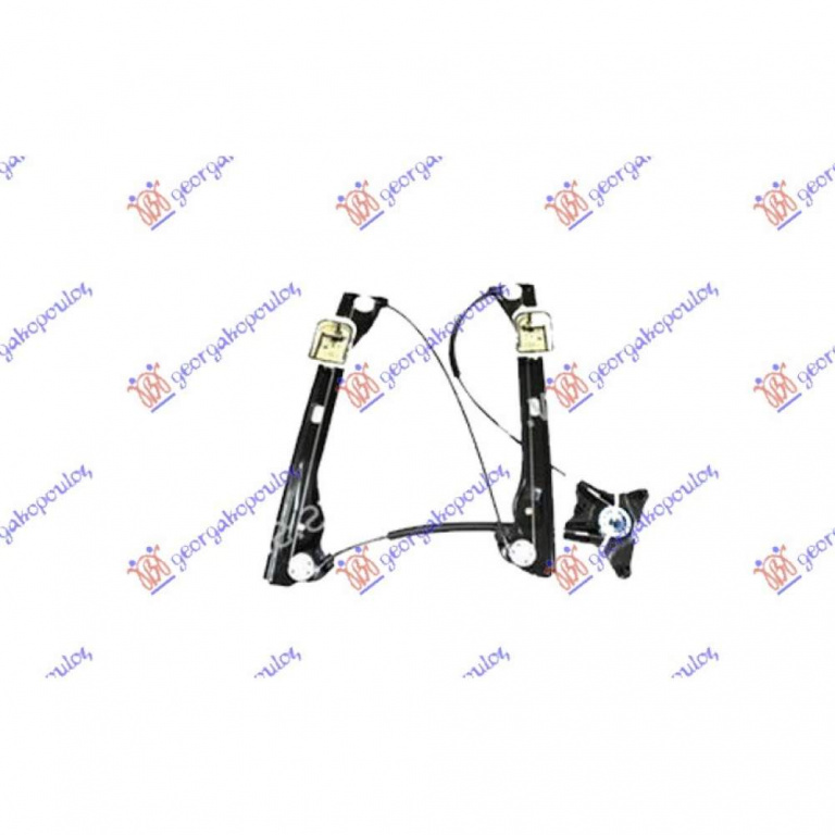 Macara Geam Fata Electrica - Skoda Rapid 2012 , 5ja837462