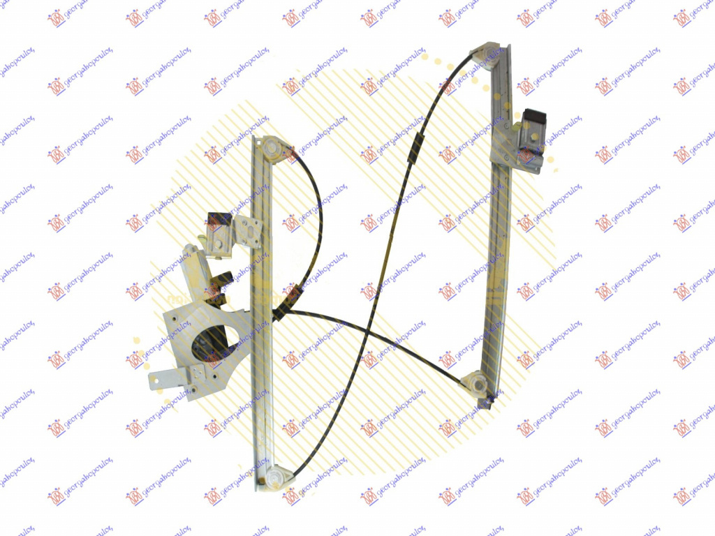 Macara Geam Fata Electrica - Smart Forfour 2004 , Mn900095