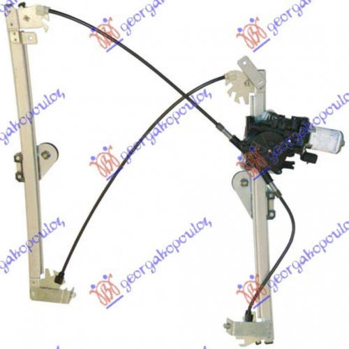 Macara Geam Fata Electrica - Smart Forfour 2015 , 4537203400