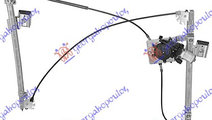 Macara Geam Fata Electrica - Vw Polo 1994 , 6n3837...