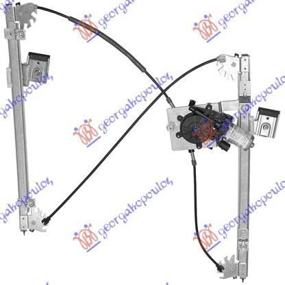 Macara Geam Fata Electrica - Vw Polo 1994 , 6n4837461