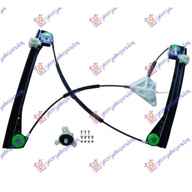 Macara Geam Fata Electrica - Vw Polo 2005 , 6q3837462f