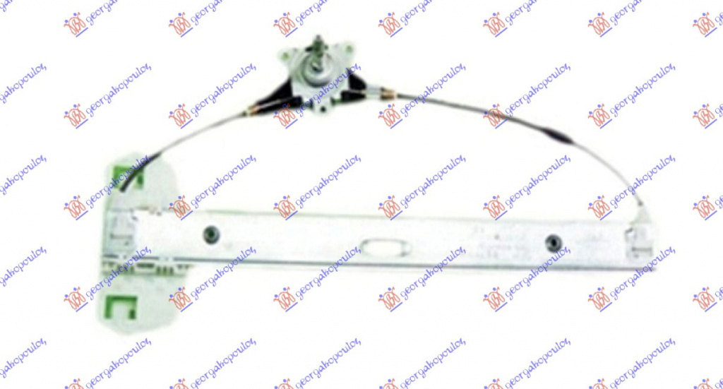 Macara Geam Fata Manuala - Jeep Wrangler 2/ 4usi 2007 , 68018024aa