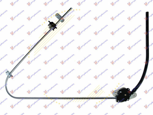 Macara Geam Fata Mecanica - Lancia Y10 1984 , 7602195