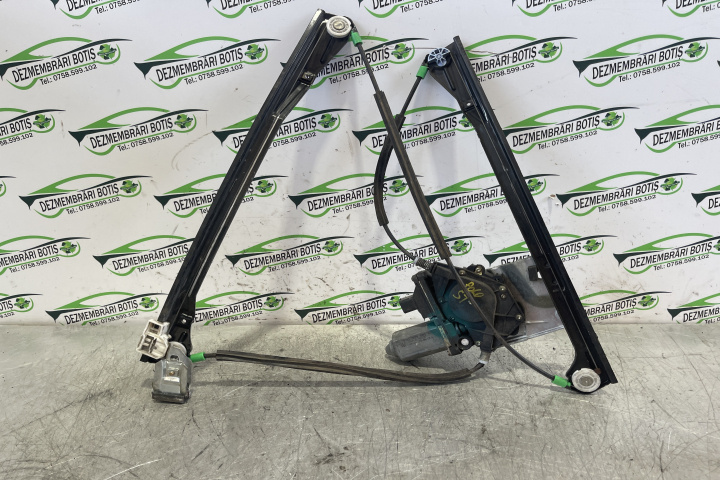 Macara geam fata stanga electrica motoras 6N4837401J / 6N4 837 401 J Volkswagen VW Polo 3 6N [1994 - 2001] Hatchback 5-usi 1.4 MT (60 hp)