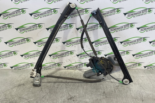 Macara geam fata stanga electrica motoras 6N4837401J / 6N4 837 401 J Volkswagen VW Polo 3 6N [1994 -...