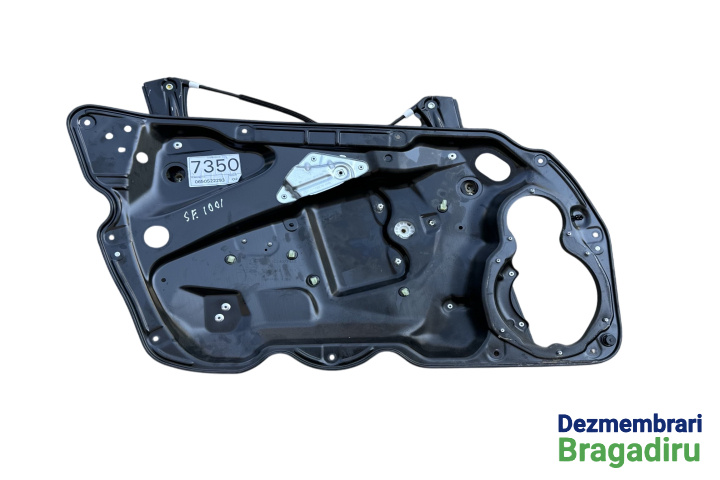 Macara geam fata stanga electrica Volkswagen VW Passat B6 [2005 - 2010] Sedan 4-usi 2.0 TDI MT (140 hp) Cod motor BKP, Cod culoare LC9X