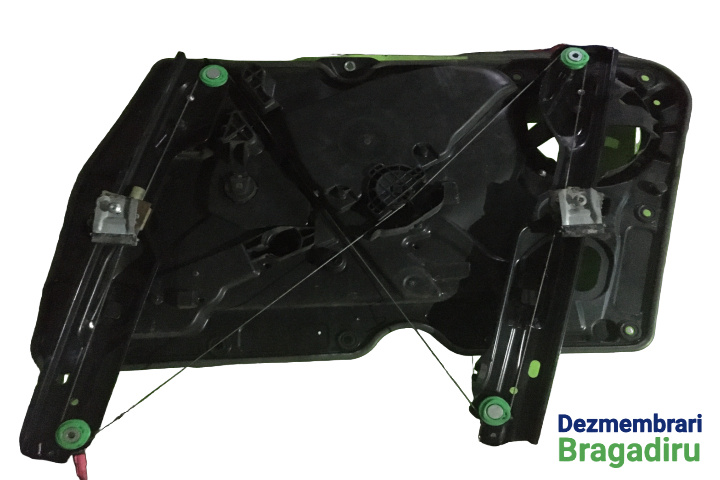 Macara geam fata stanga electrica Volkswagen VW Golf 6 [2008 - 2015] Hatchback 5-usi 2.0 TDI MT (110 hp) Cod motor CBDC Cod culoare LB9A