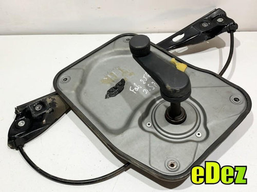 Macara geam manual dreapta spate Skoda Fabia 2 facelift (2010-2014)