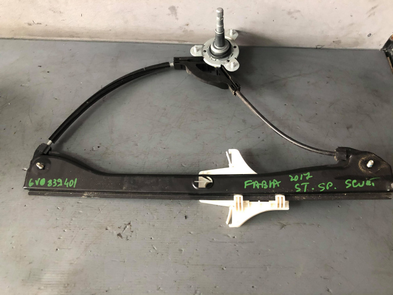 Macara geam manuala stanga spate skoda fabia scurt 2017 6v0839401