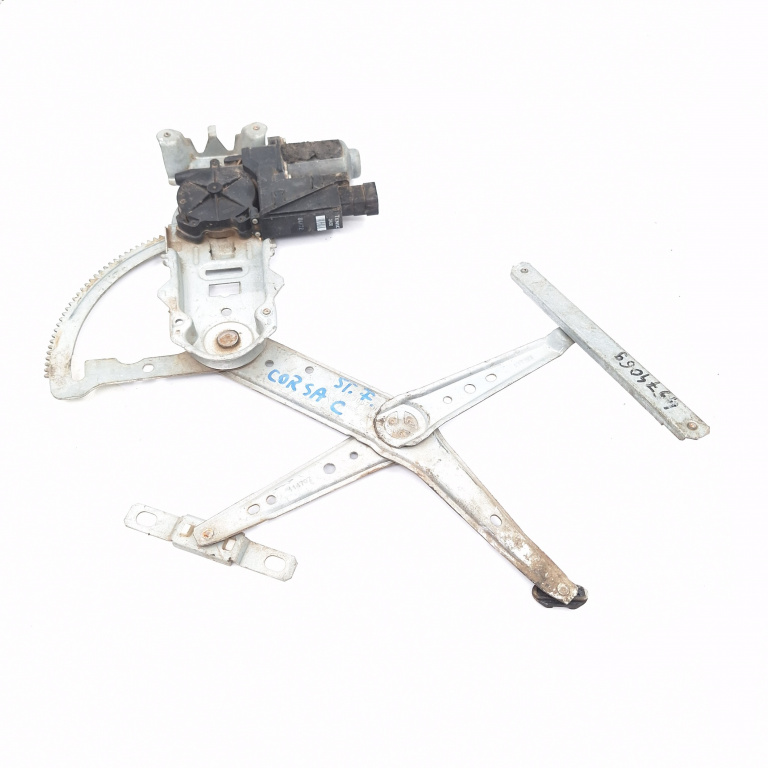 Macara Geam Opel Corsa C 2000-2006 Fata Stanga Electrica 13173067, 13173067Lh, 13173067 Lh, 400708F, 400708 F, 13173073, 10607180 Arvin Meritor