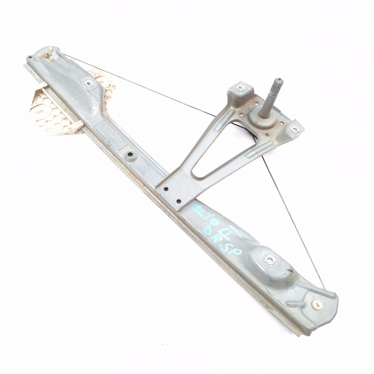 Macara Geam Renault Clio 2 / Symbol 1 1998-2008 Spate Dreapta Manuala 7700434698, 7700434698H Pressan, Brose