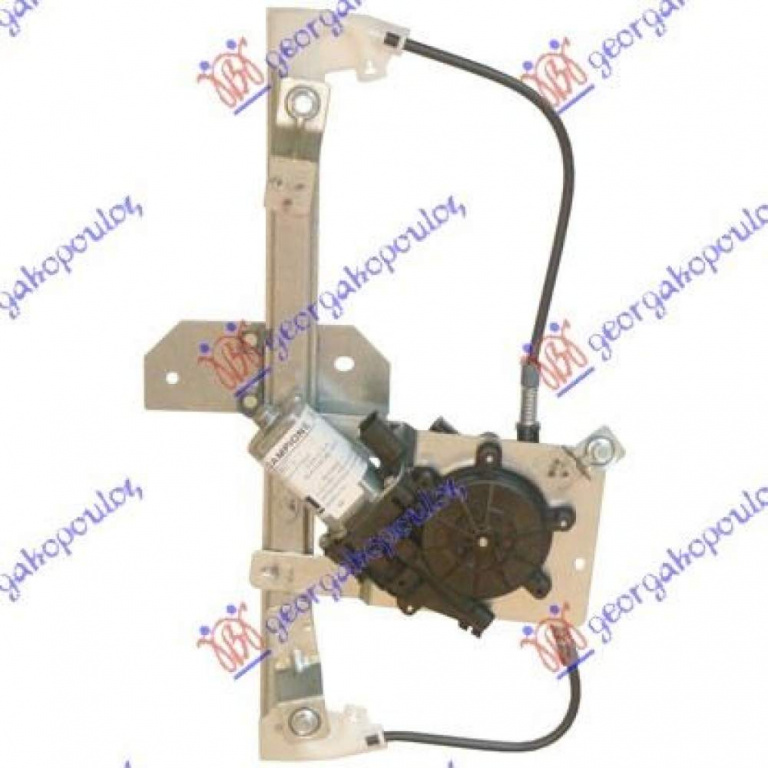 Macara Geam Spate Electrica - Dacia Duster 2010 , 8200603810