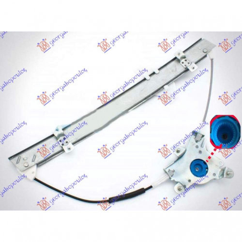 Macara Geam Spate Electrica - Daewoo Lanos L/B 1997 , 96245711