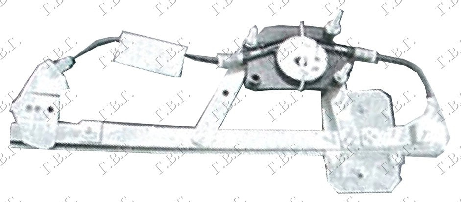 Macara Geam Spate Electrica - Ford Focus 2004