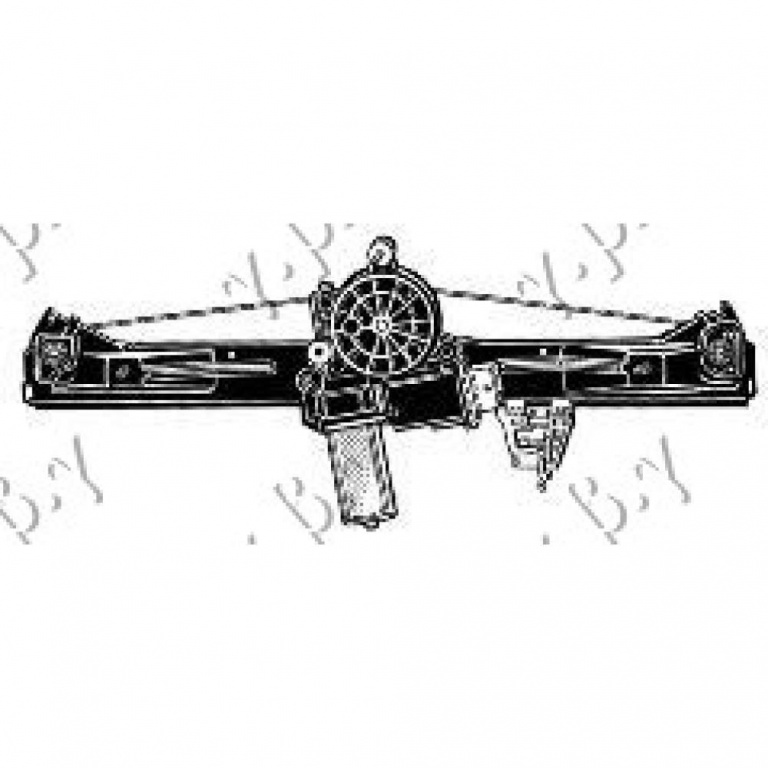 Macara Geam Spate Electrica - Lancia Delta 2008 , 51779575