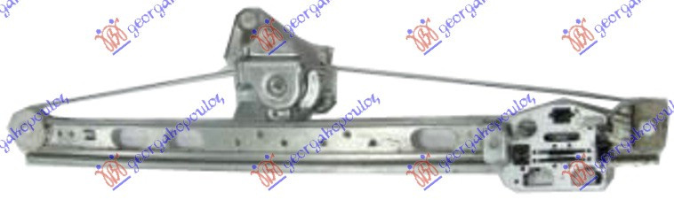 Macara Geam Spate Electrica - Mercedes Ml (W163) 1998 , 1637300246
