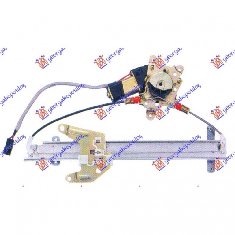 Macara Geam Spate Electrica - Nissan Almera (N15) Sdn 1998 , 82701om011