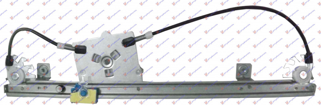 Macara Geam Spate Electrica - Opel Vectra C 2002 , 24451521