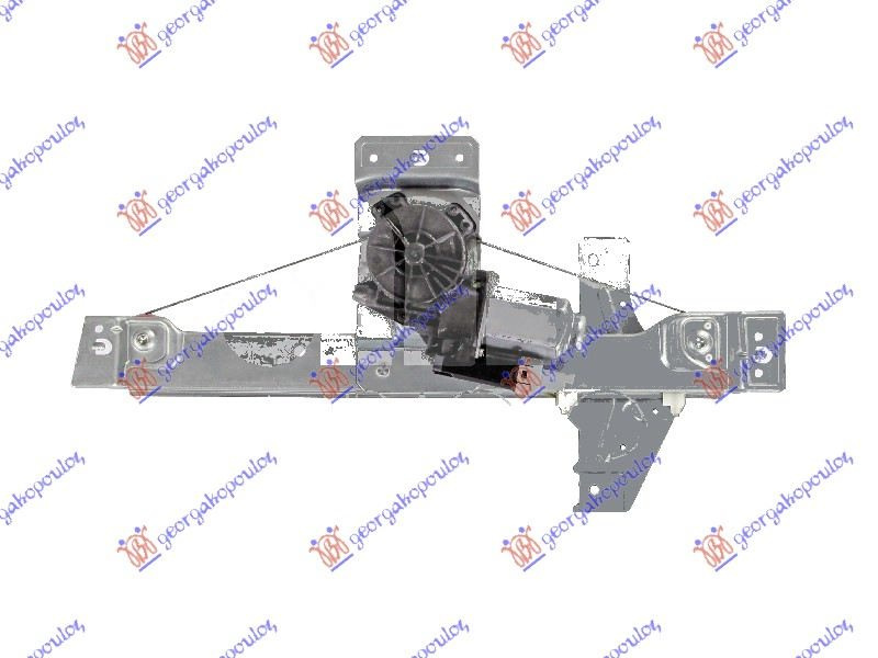 Macara Geam Spate Electrica - Peugeot 207 2006 , 9223c5