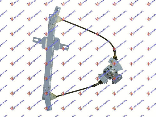 Macara Geam Spate Electrica - Peugeot 208 2012 , 9673153980