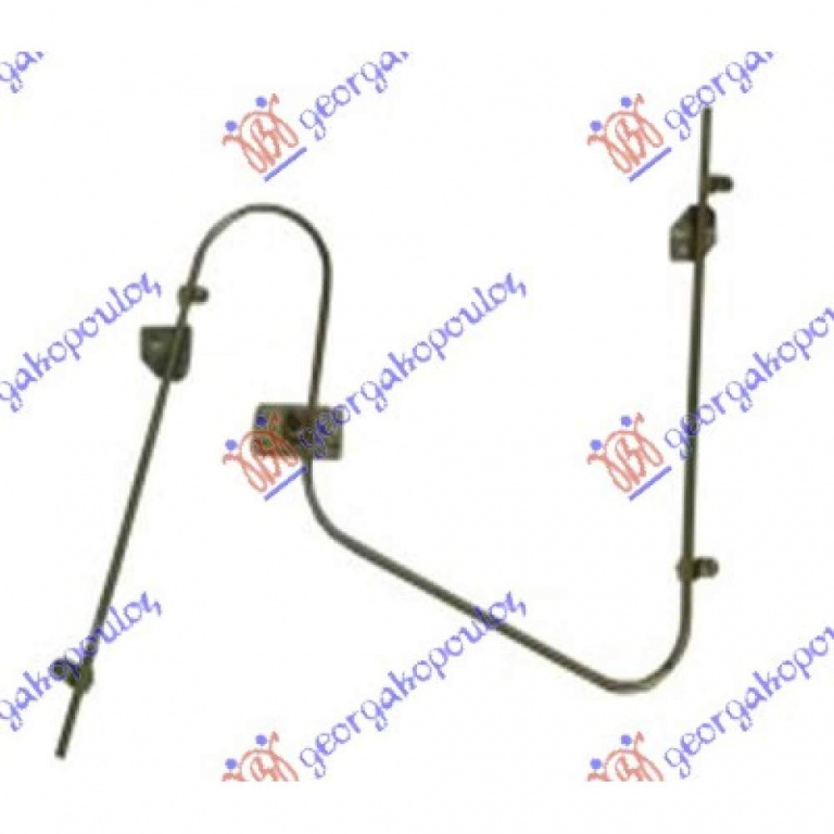 Macara Geam Spate Electrica - Skoda Rapid 2012 , 5ja839461