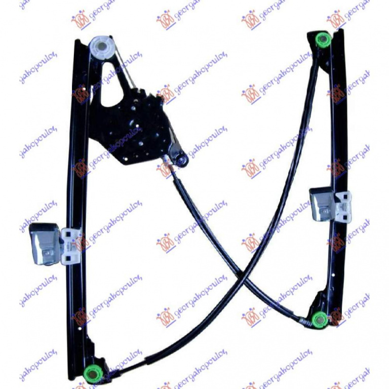 Macara Geam Spate Electrica - Vw Cross Touran 2010 , 1t0839461n