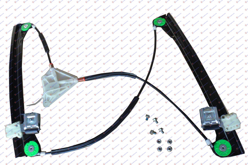 Macara Geam Spate Electrica - Vw Polo 2002 , 6q3837462j
