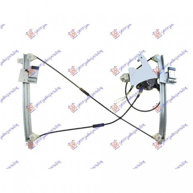 Macara Geam Spate Electrica - Vw Sharan 1995 , 1133177