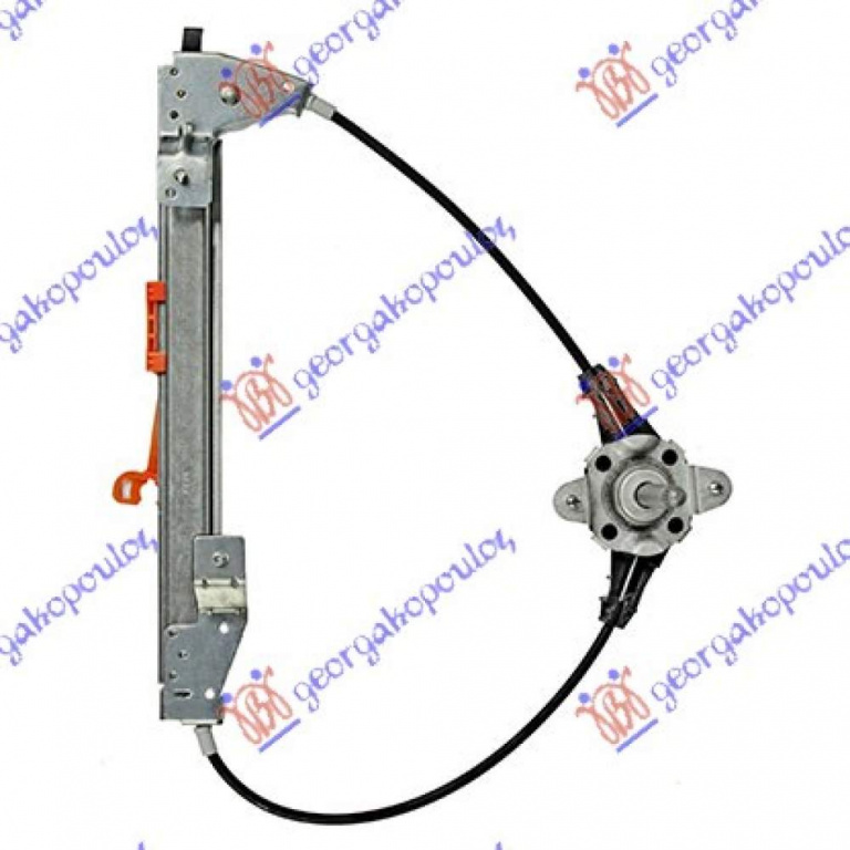 Macara Geam Spate - Fiat Grande Punto 2005 , 51723323