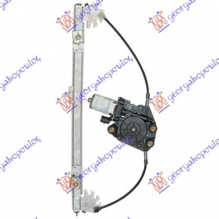 Macara Geam Spate - Fiat Punto 2012 , 51723323
