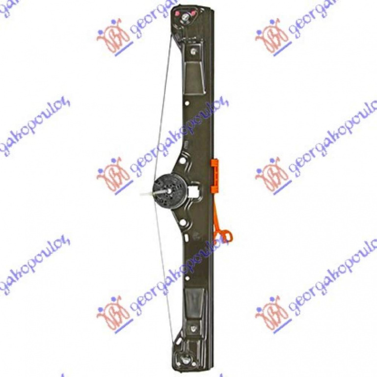 Macara Geam Spate - Fiat Punto 2012 , 51723324