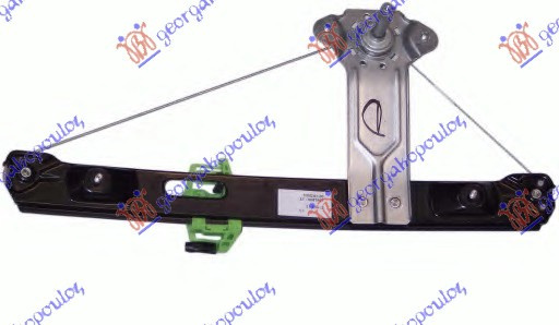 Macara Geam Spate Mecanica - Bmw Series 1 (E81/87) 3/5d 2004 , 51347067799