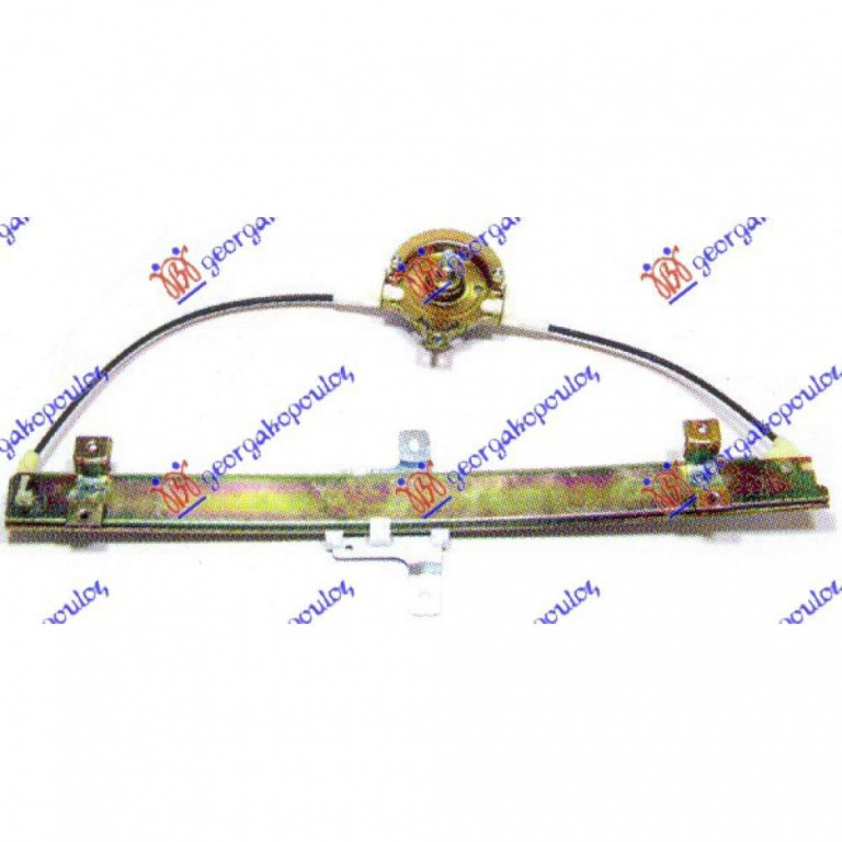 Macara Geam Spate Mecanica - Nissan P/U (D21) Double Cab 1986 , 82700-89g00