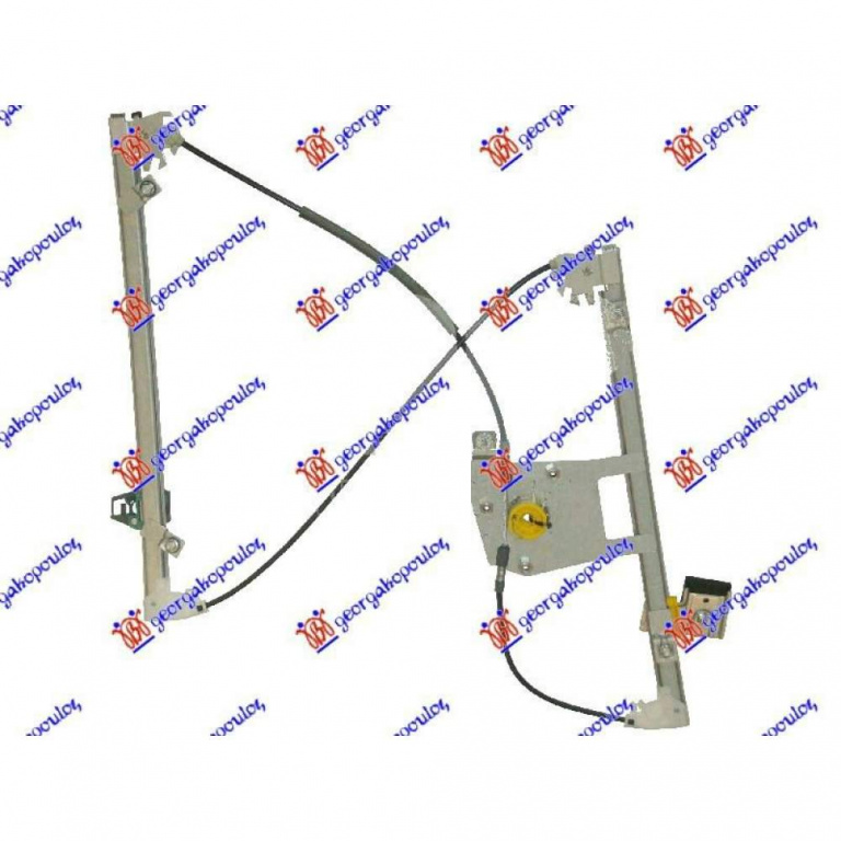 Macara Geam Spate - Peugeot 208 2015 , 9673154280