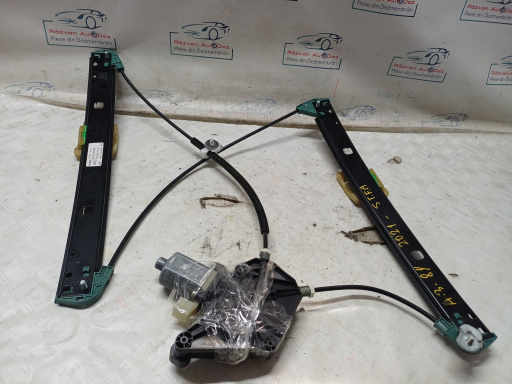 Macara geam stânga fata Audi A3 8Y - Motorina 2021, 8Y0837461 / 5Q0959802C