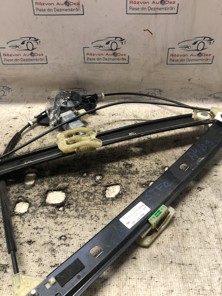 Macara geam stânga fata Audi A4 B9 Berlina 2016, 8W0837461
