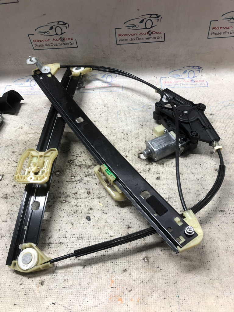 Macara geam stânga fata Audi A4 B9 - Motorina 2023, 8W0837461A / 8W0959801