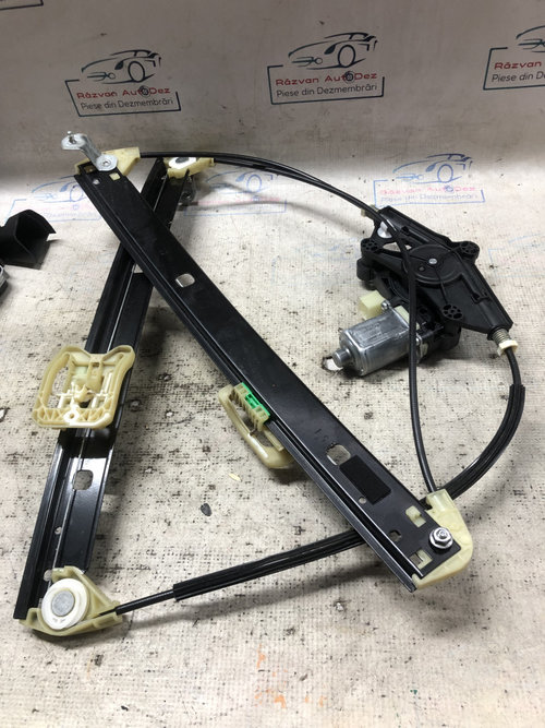 Macara geam stânga fata Audi A4 B9 - Motorina 2023, 8W0837461A / 8W0959801