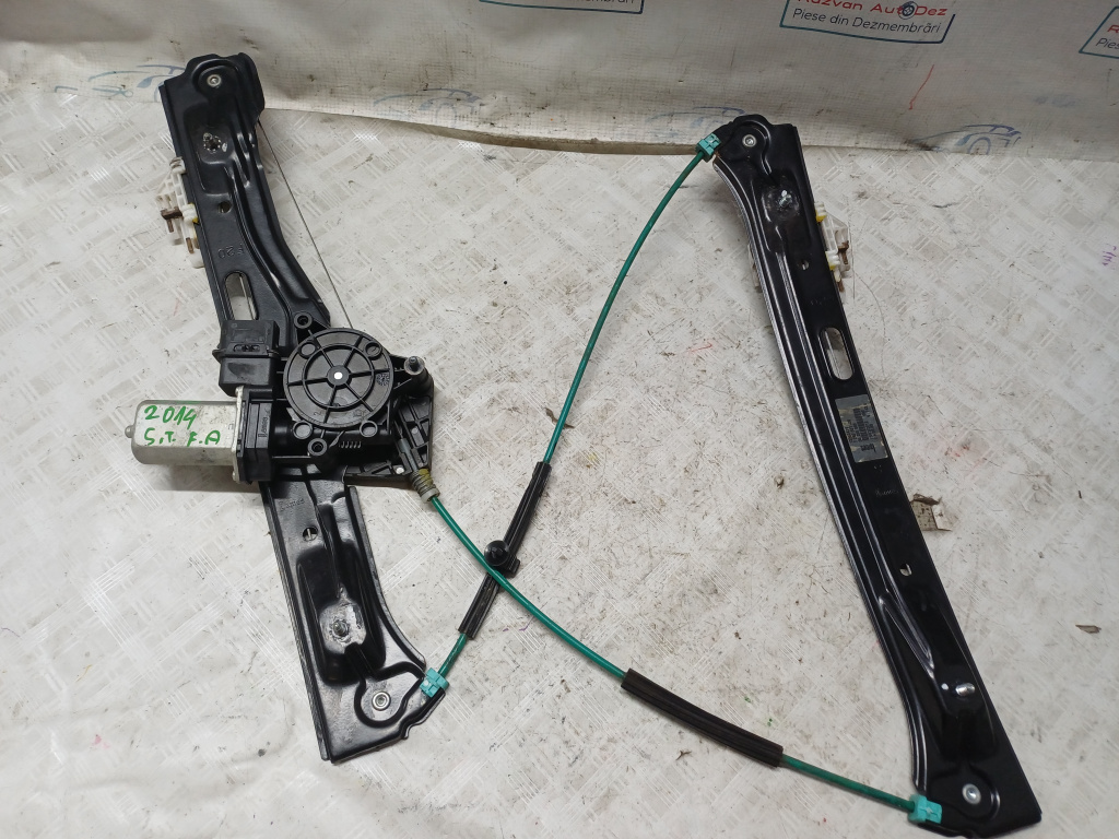 Macara geam stânga fata BMW Seria 1 F20 - Motorina 2014, 724256106