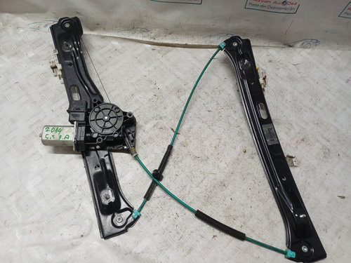Macara geam stânga fata BMW Seria 1 F20 - Motorina 2014, 724256106